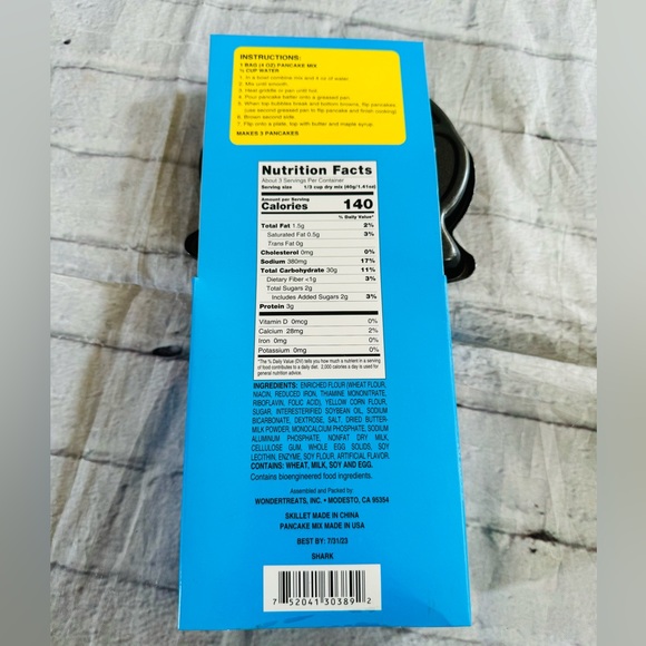 Wonder Treats Mini Baby Shark Skillet And Buttermilk Pancake Mix - Picture 4 of 7